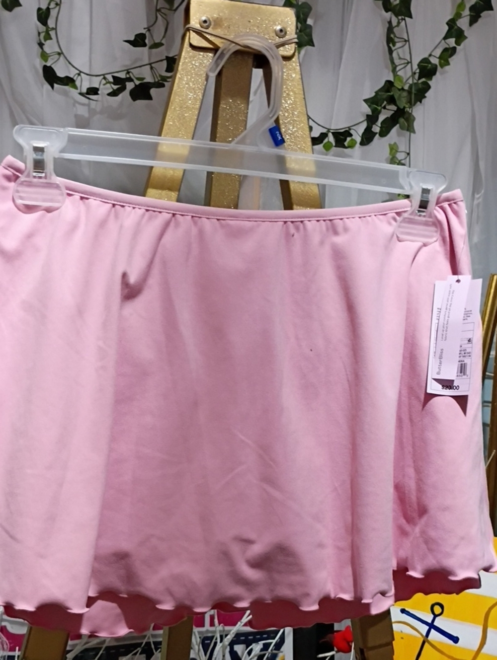 wild fable Pink Ruffle-Hem Skort